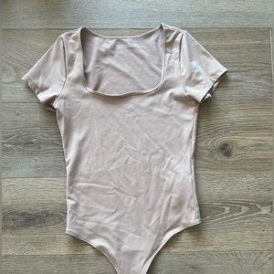 A & F Square neck body suit